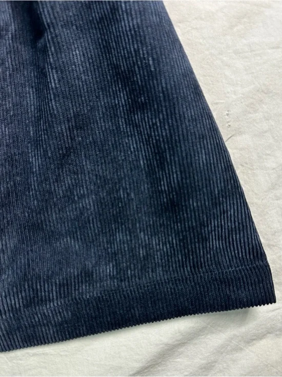 💙 Tommy Hilfiger Blue Corduroy Belted Shirt Dress Sz 6 8867-10 💙 - Picture 4 of 16